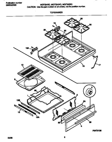 Top/drawer
