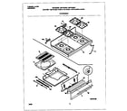 Frigidaire MGF324WGSF top/drawer diagram