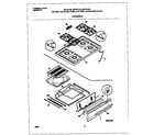 Frigidaire MLF311SGWD top/drawer diagram