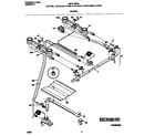 Universal/Multiflex (Frigidaire) MSF312BFWD burner diagram