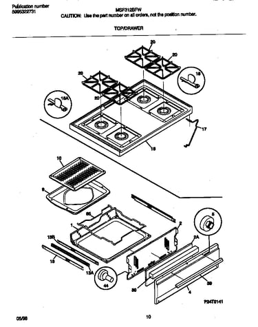 Top/drawer