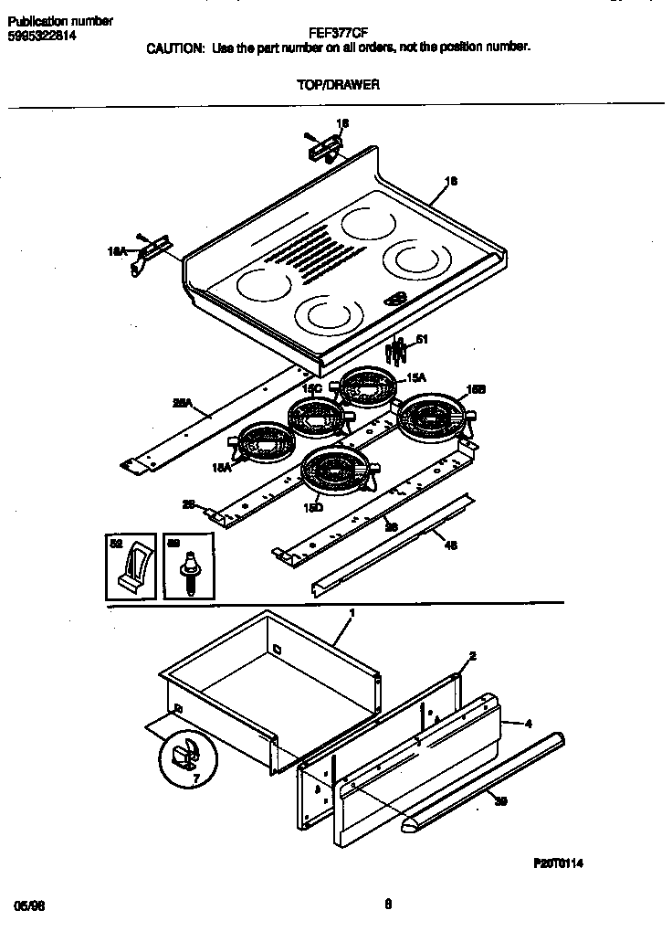 Top/drawer
