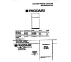 Frigidaire FRT18PRHD0 cover diagram
