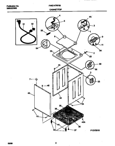 P12v0019 wshr cab,top