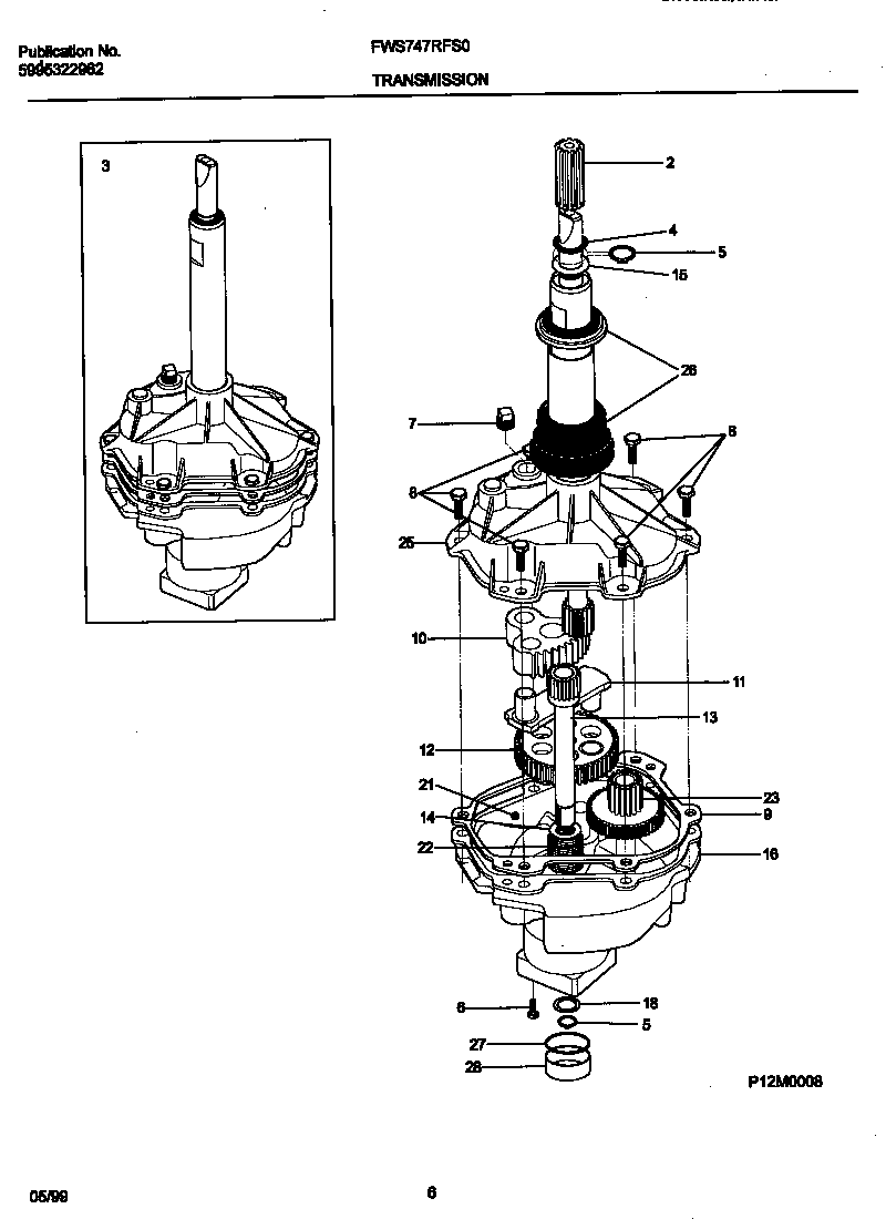 P12m0008 transmission
