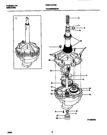 P12m0008 transmission