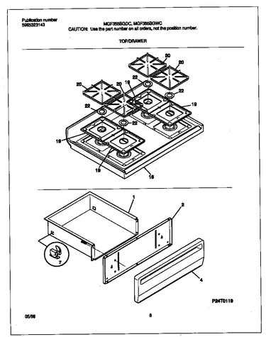 Top/drawer
