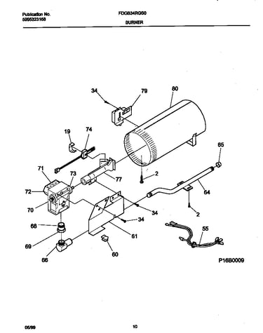 P16b0009 burner valve