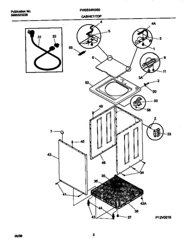 P12v0018 wshr cab,top
