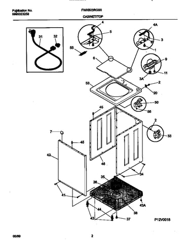 P12v0018 wshr cab,top