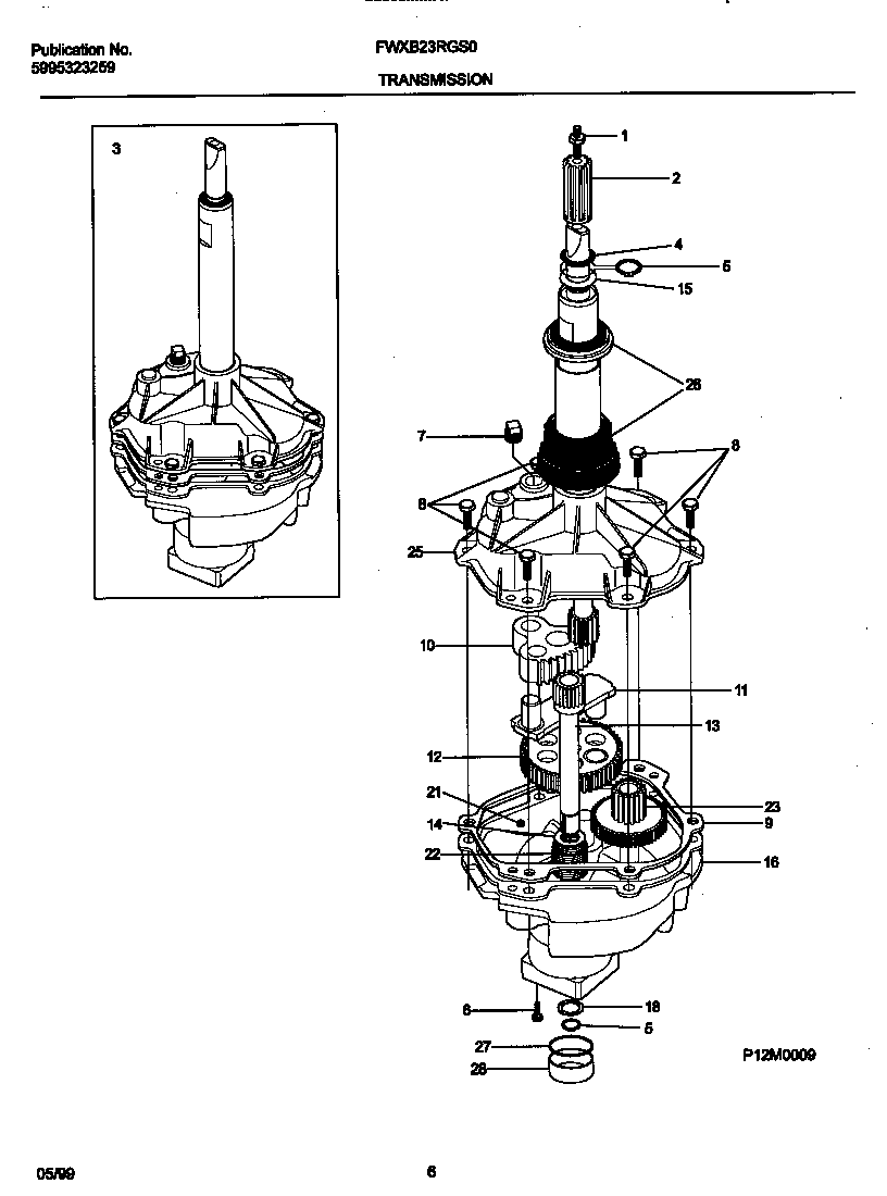 P12m0009 transmission