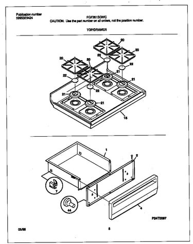 Top/drawer