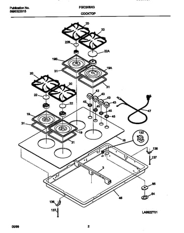 Control panel/top