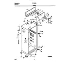 Frigidaire FRT18DRHD0 cabinet diagram