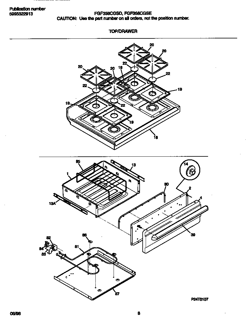 Top/drawer