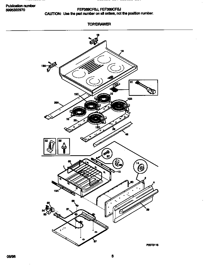 Top/drawer