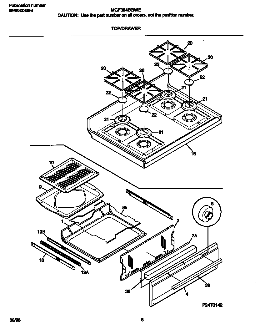 Top/drawer