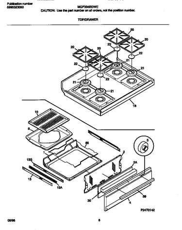 Top/drawer