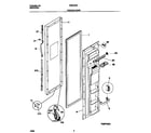 Frigidaire FRS24ZRHB0 frzr door diagram