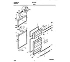Universal/Multiflex (Frigidaire) MRT15CSEDC doors diagram