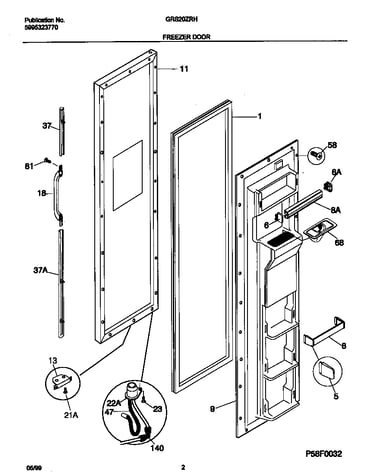 Frzr door