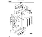 Frigidaire FRT18QGHD0 cabinet diagram