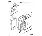 Universal/Multiflex (Frigidaire) MRT18SJHD0 doors diagram