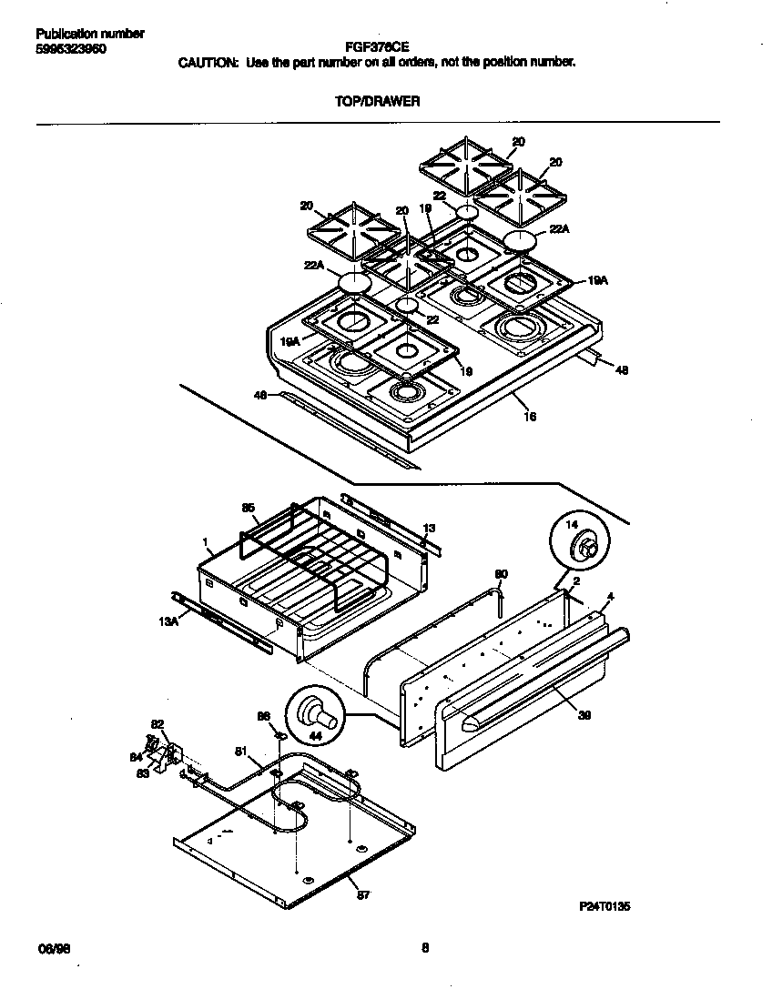 Top/drawer