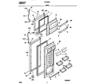Frigidaire FRT22RRHB1 doors diagram