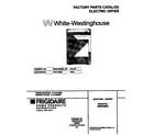 White-Westinghouse WDE336RES0 cover diagram