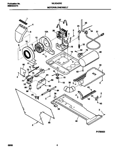 P17b0023 dry mtr,belt