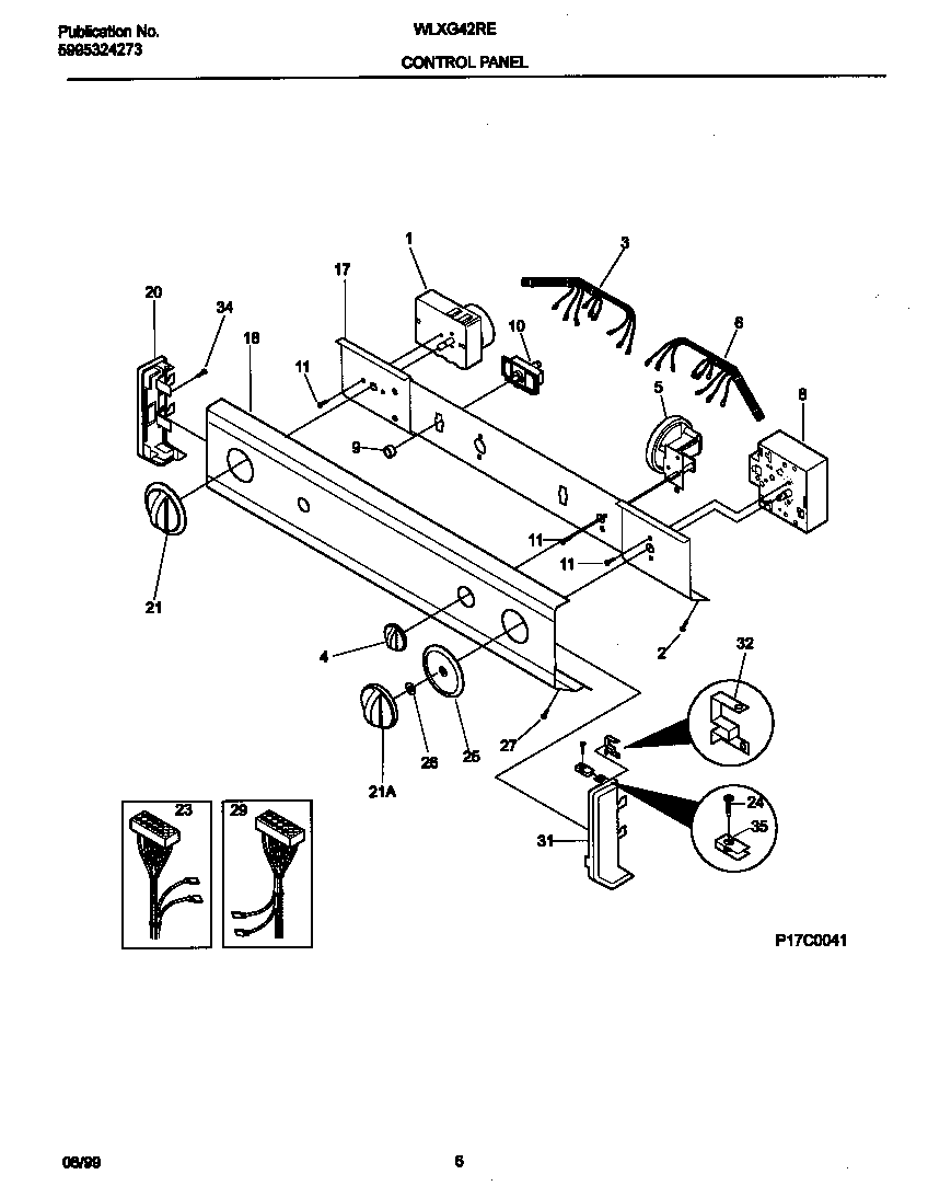 P17C0041 CONTROL PANEL