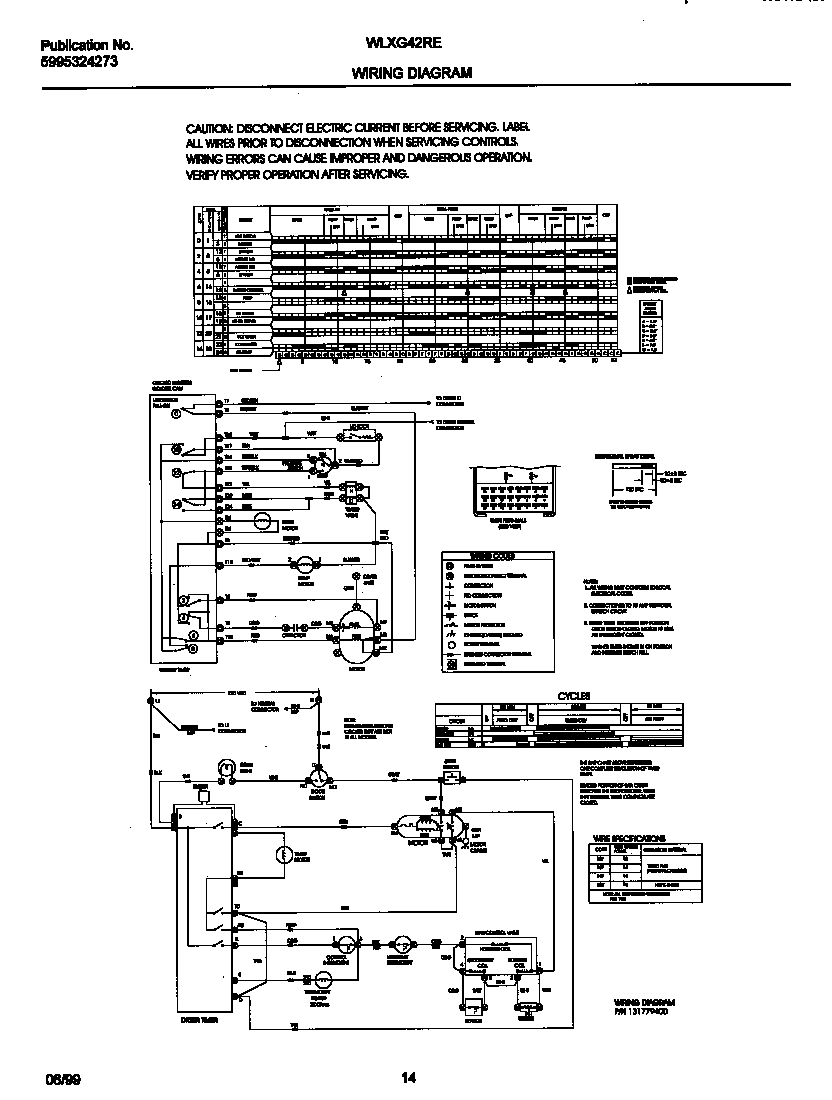 131779400 WIRING DIAGRAM