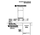 Frigidaire FRT21ILRGW0 cover diagram