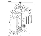 Frigidaire FRT21ILRGW0 cabinet diagram