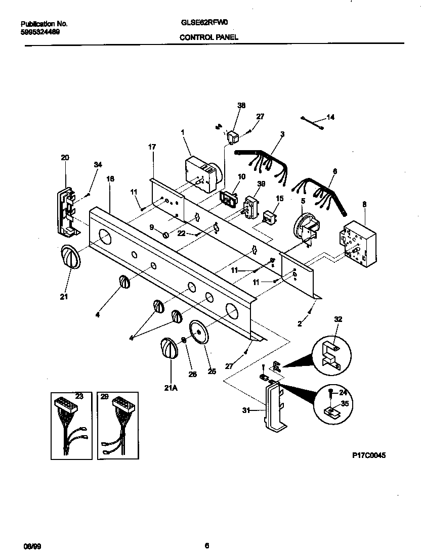 P17C0045 CONTROL PANEL