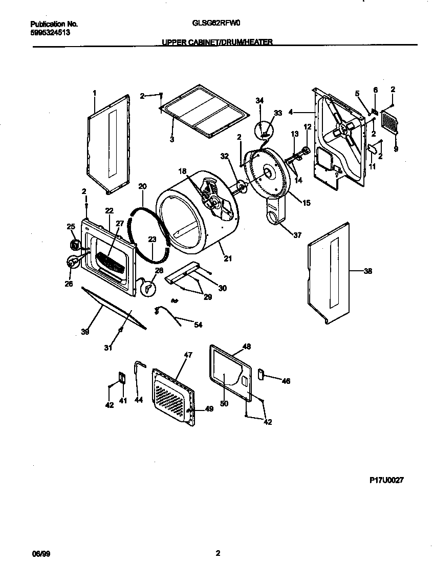 P17U0027 DRY CAB,DRM,HTR