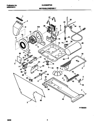 P17b0023 dry mtr,belt