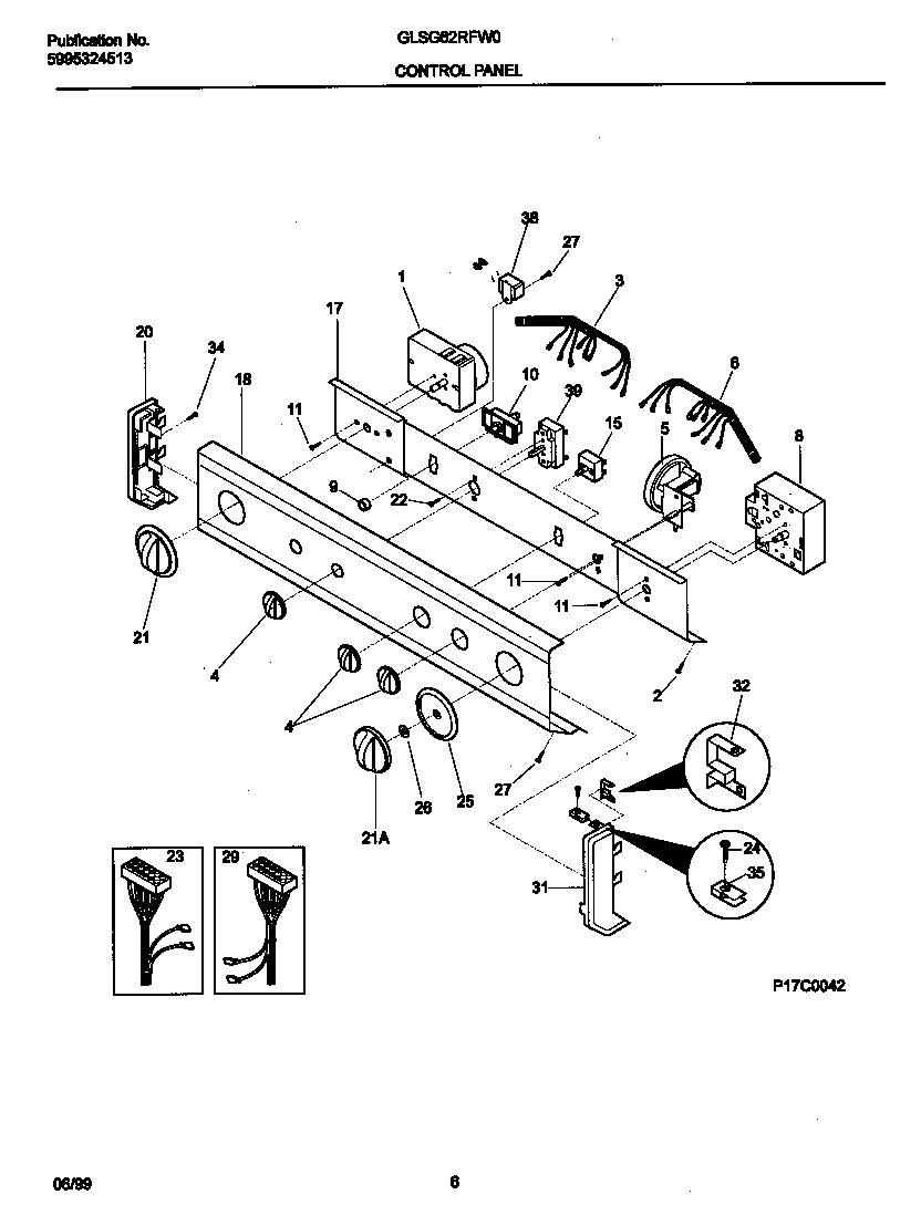 P17C0042 CONTROL PANEL