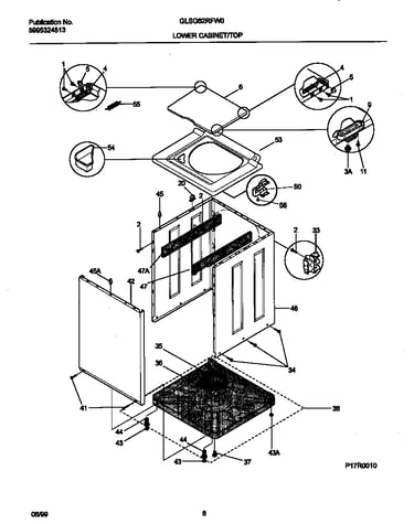 P17r0010 wshr cab,top