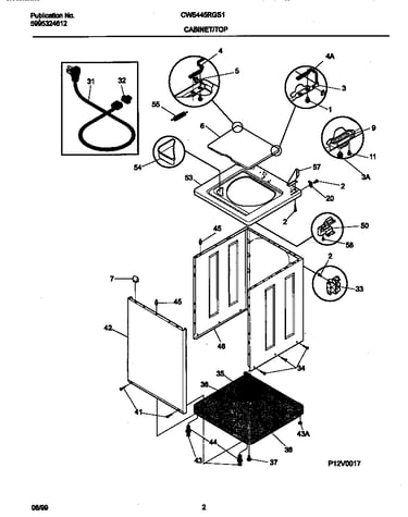 P12v0017 wshr cab,top