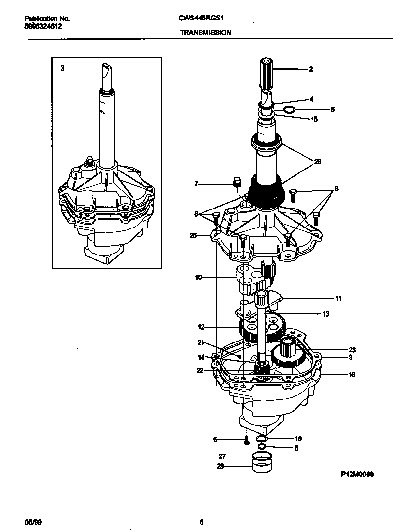P12m0008 transmission