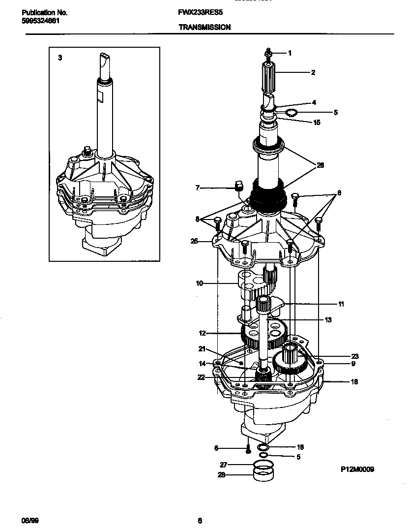 P12m0009 transmission