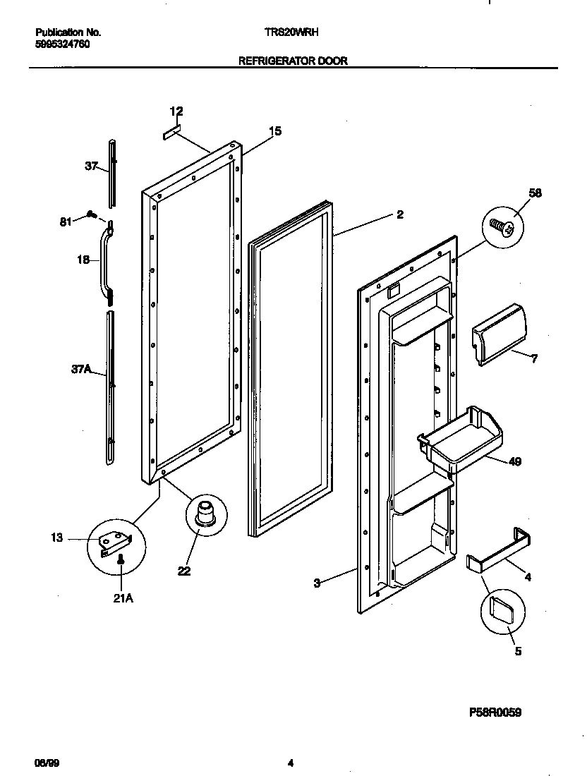 Refr door