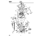 Frigidaire FWS445RFS3 p12t0037 washer mtr,hose diagram