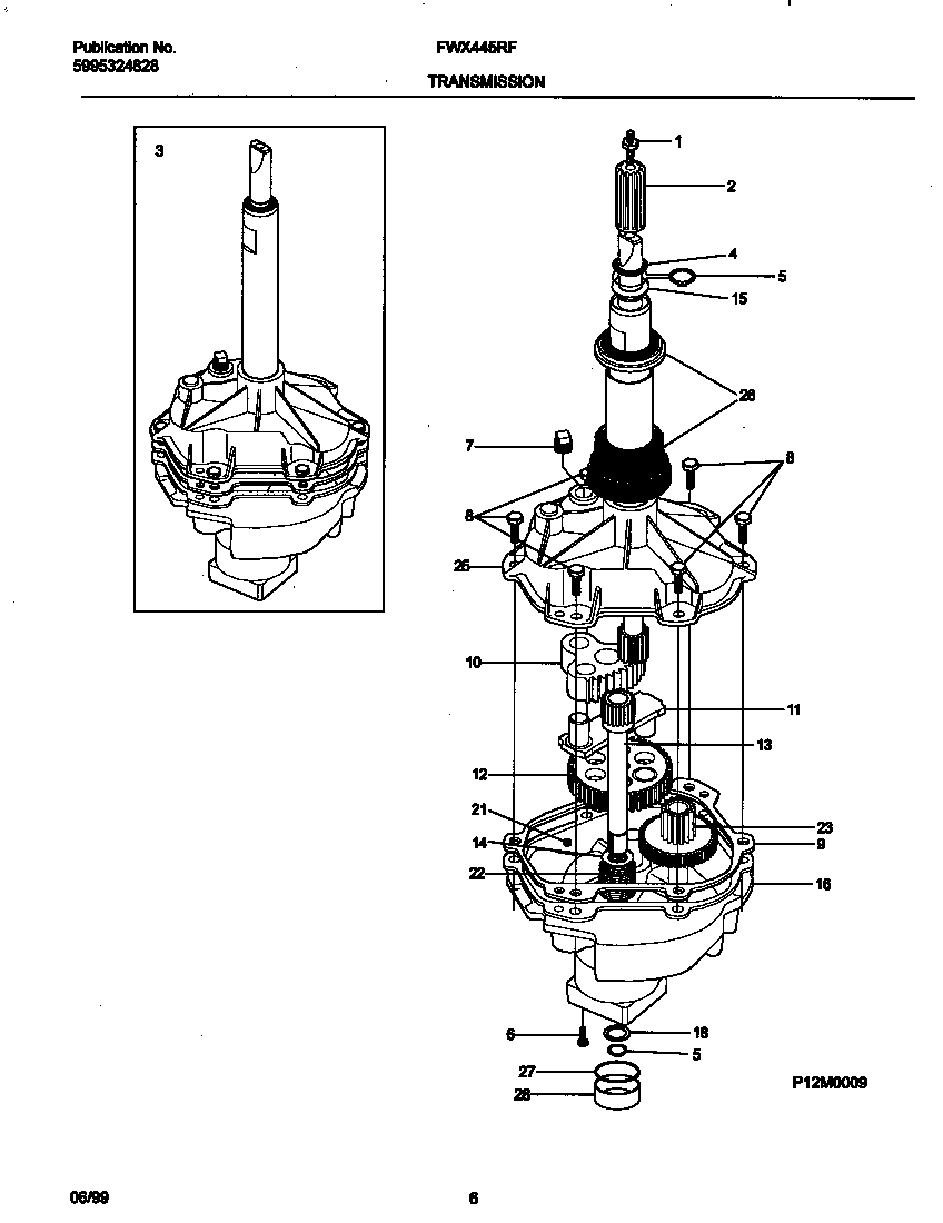 P12m0009 transmission