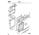 Universal/Multiflex (Frigidaire) MRT16DRGD5 doors diagram