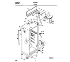 Universal/Multiflex (Frigidaire) MRT16DRGW5 cabinet diagram