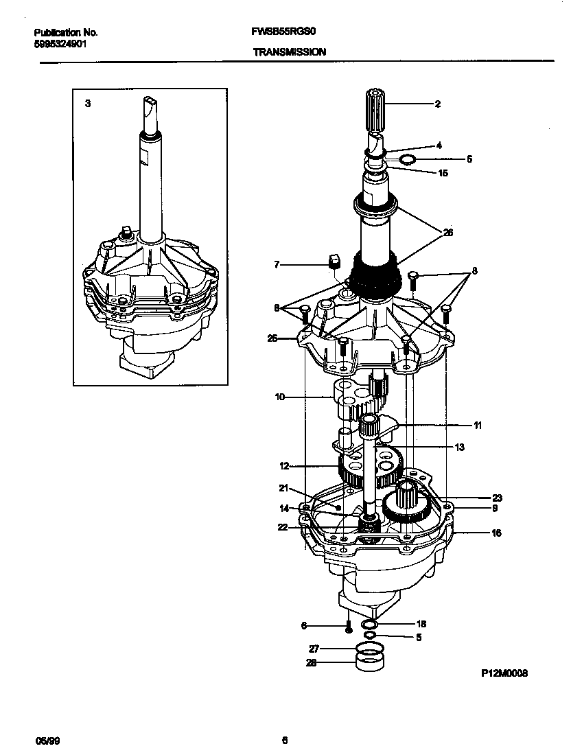 P12m0008 transmission