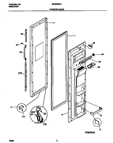 Frzr door